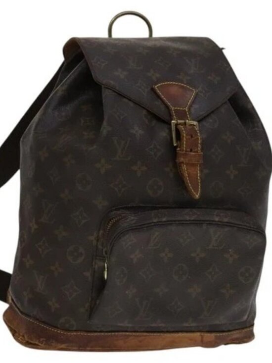 LOUIS VUITTON Monogram Montsouris GM Backpack M51135 LV Auth 112463 main image 16